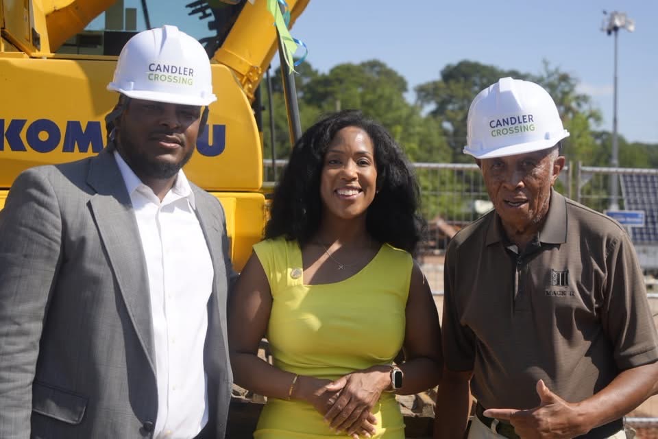Candler Crossing — Groundbreaking · for DeKalb County · Candler Road at Glenwood Road, Decatur, GA · frame 2