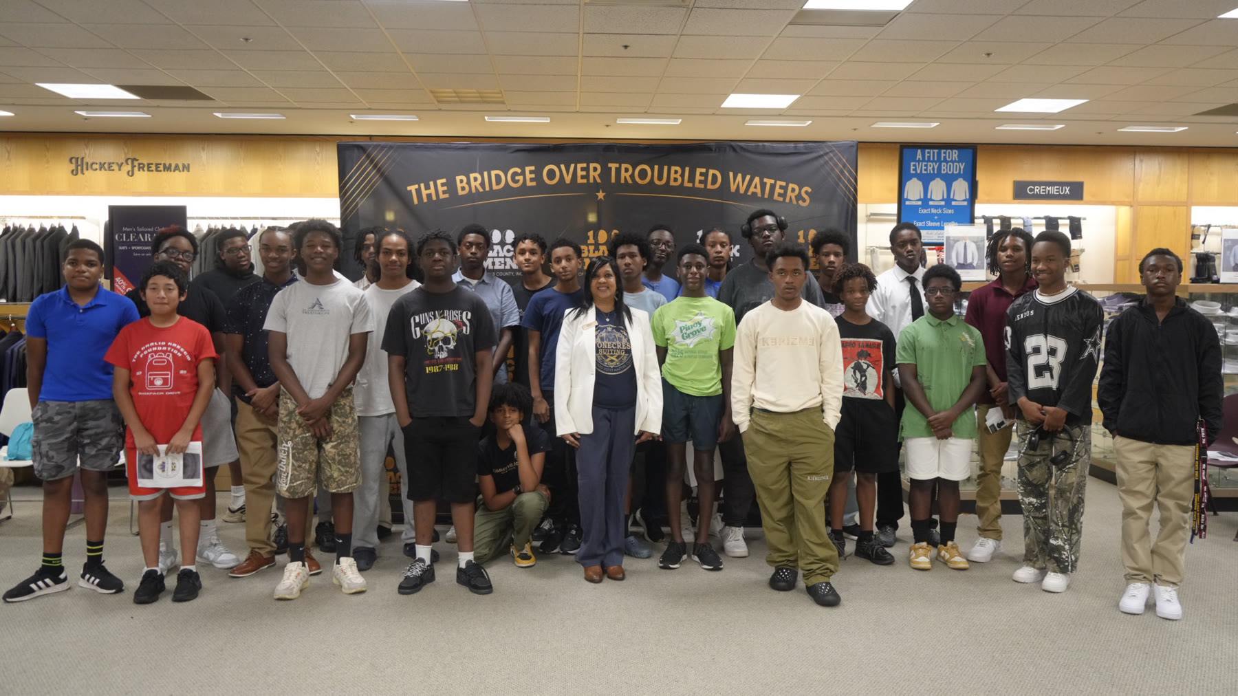 Dressed for Success · for 100 Black Men of South DeKalb · Dillard's — Stonecrest Mall · frame 2