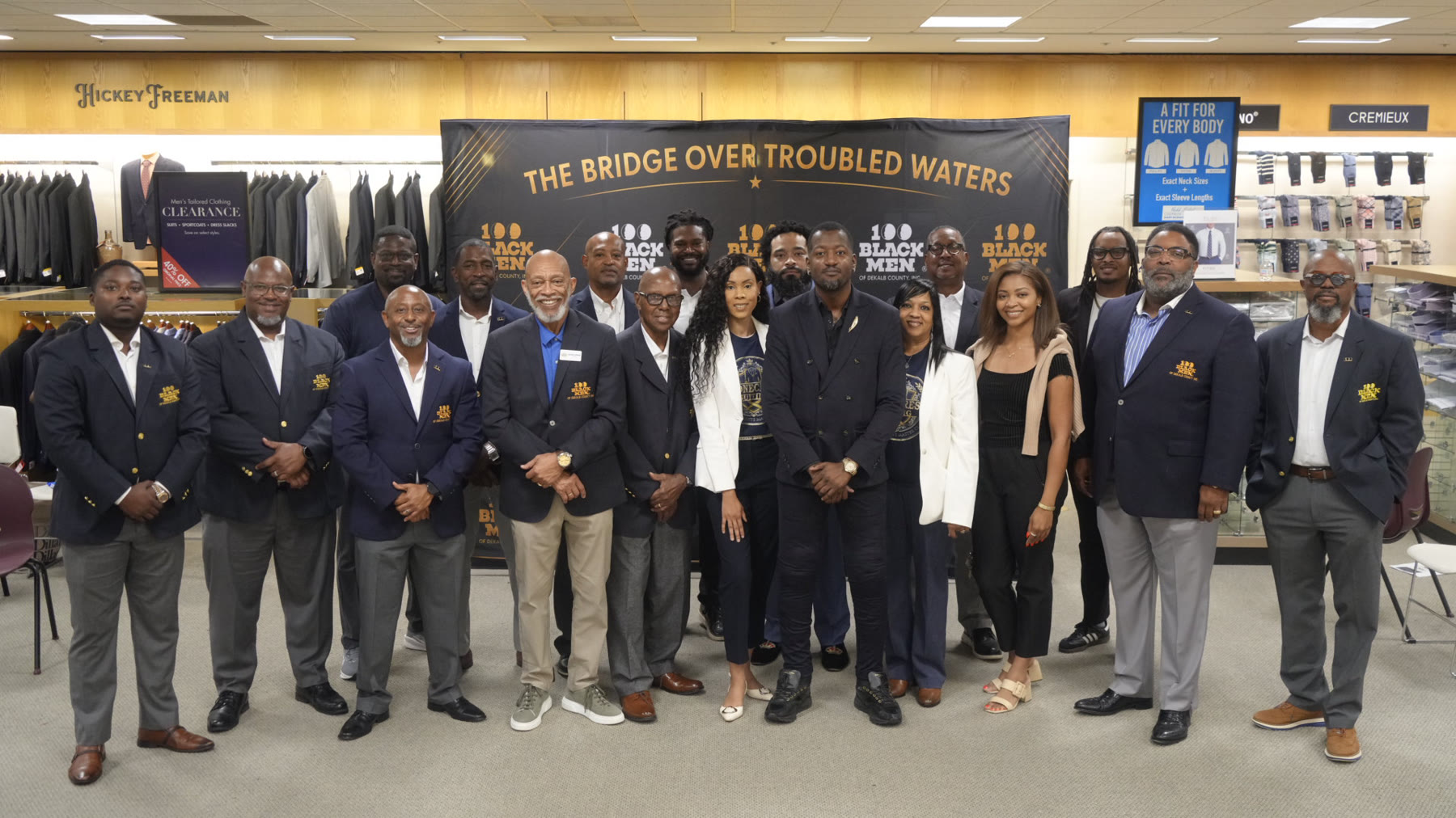 Dressed for Success · for 100 Black Men of South DeKalb · Dillard's — Stonecrest Mall · frame 5