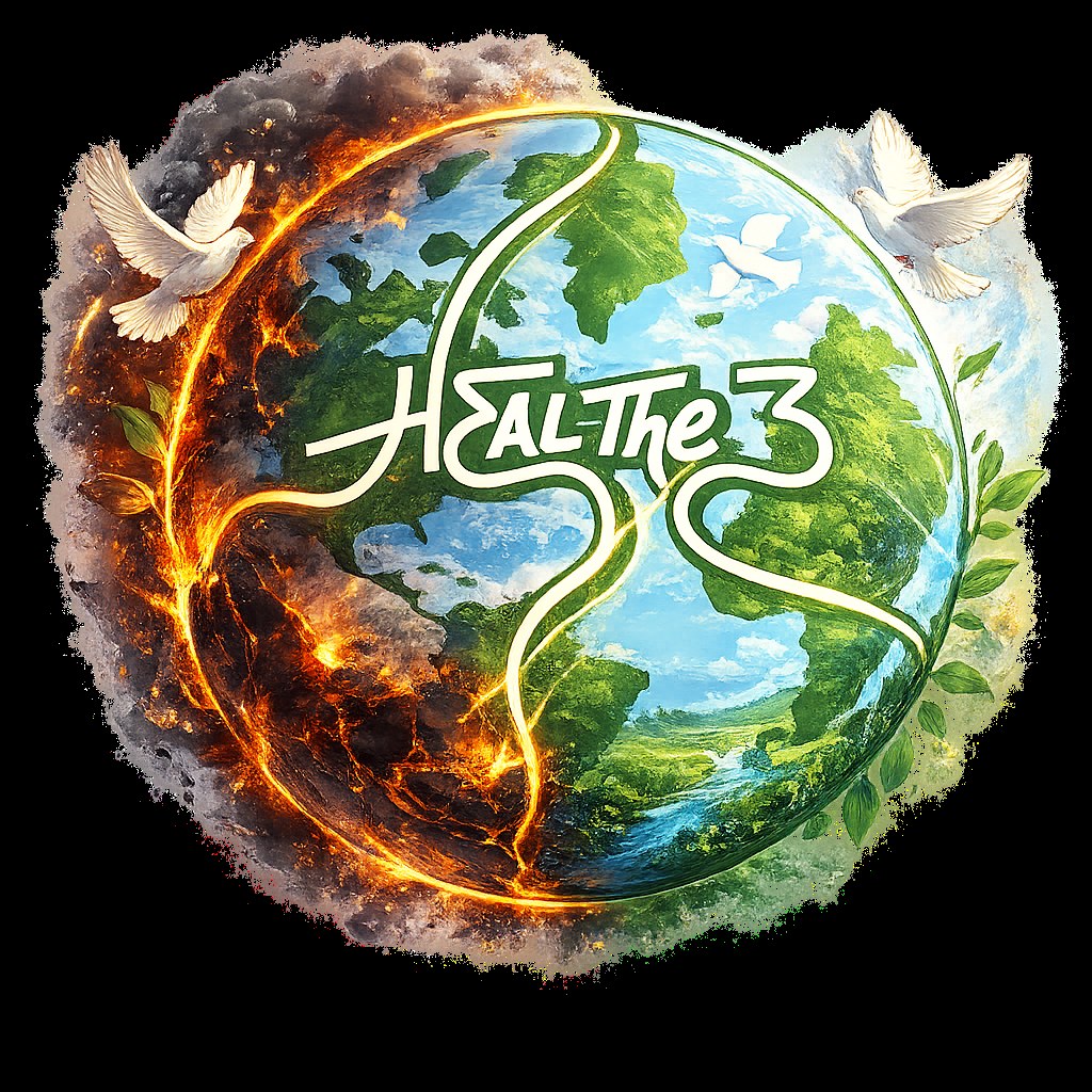 Cover Art — HERE & Heal the 3 · for McCluster Corp · frame 2