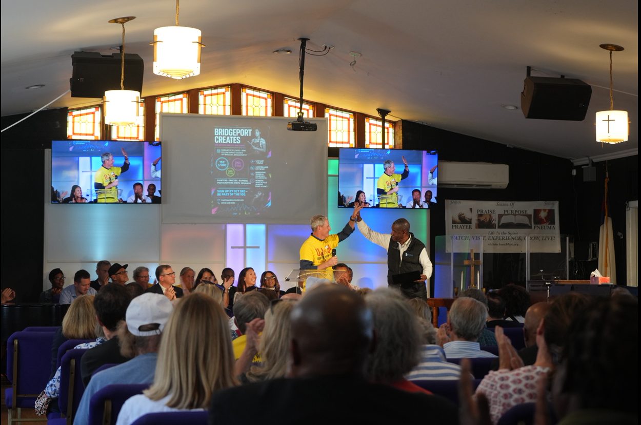 Equity Uprise Rally · for City of Bridgeport, Connecticut · Shiloh Baptist Church, Bridgeport, CT · frame 1
